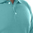 Фото #5 товара Page & Tuttle Solid Jersey Short Sleeve Polo Shirt Mens Blue Casual P39909-WAV