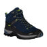 Спортивные ботинки CMP Rigel Mid WP 3Q12947 для хайкинга Blue Ink / Yellow Fluo, 39 - фото #4