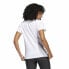 Фото #3 товара Женская футболка с длинным рукавом Adidas Print Graphic белого цвета