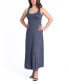 Women's Relaxed Sleeveless Tunic A-Line Long Dress