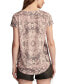 ფოტო #2 პროდუქტის Women's Printed Crewneck T-Shirt