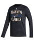 Фото #1 товара Men's Black Washington Capitals Reverse Retro 2.0 Fresh Playmaker Long Sleeve T-shirt