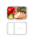 Food Prep 2-Compartment Food Storage Containers, Pack of 10