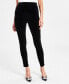 Фото #1 товара Petite Velvet Skinny Pants, Created for Macy's