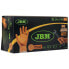 JBM Orange disposable nitrile gloves 7.0mil diamond texture 90 units