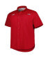 Фото #4 товара Men's Cardinal Arkansas Razorbacks Big and Tall Collegiate Tamiami Button-Down Shirt