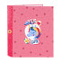 SAFTA Blackfit8 Cute Folio Cardboard Ring Binder 4 Rings Folder