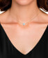 ფოტო #2 პროდუქტის Cultured Freshwater Pearl (7mm) Slide Pendant Necklace, 16" + 2" extender