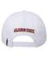 Men's White Alcorn State Braves Primary Logo Evergreen Wool Snapback Hat