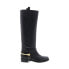 Фото #1 товара Bruno Magli Agnese BW1AGNA0 Womens Black Leather Zipper Knee High Boots 6.5