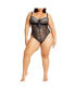 ფოტო #2 პროდუქტის Plus Size Renay Bodysuit