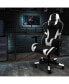 Фото #3 товара Gaming Desk & Chair Set - Cup Holder, Headphone Hook, And Monitor Stand