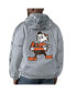 Men's Gray Distressed Cleveland Brown Thursday Night Gridiron Throwback Full-Zip Jacket