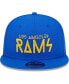 Фото #3 товара Men's Royal Los Angeles Rams Word 9FIFTY Snapback Hat