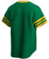 Фото #2 товара Men's Kelly Green Oakland Athletics Road Cooperstown Collection Team Jersey