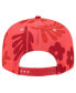 Фото #4 товара Men's Scarlet San Francisco 49ers Leafy 9FIFTY Snapback Hat