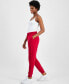 Women's Relaxed Rib-Cuff Fleece Joggers, Created for Macy's