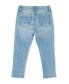 Фото #2 товара Big Boys Skinny Fit Stretch Denim Moto Jeans