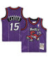 ფოტო #4 პროდუქტის Infant Boys and Girls Vince Carter Purple Toronto Raptors 1998/99 Hardwood Classics Retired Player Jersey
