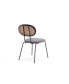 Фото #3 товара Jardin 2-Piece Upholstered Metal Dining Chair