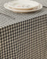 Фото #5 товара Gingham check linen tablecloth