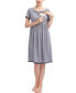 ფოტო #3 პროდუქტის Maternity Exa Nursing Nightgown