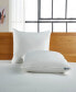 White Goose Feather & Down Fiber Back Sleeper 2-Pack Pillow, Standard/Queen