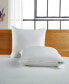 White Goose Feather & Down Fiber Back Sleeper 2-Pack Pillow, King