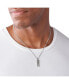 ფოტო #2 პროდუქტის Men's Stainless-Steel Dog Tag Pendant Necklace