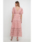 Фото #3 товара Платье с V-образным вырезом и кружевными вставками endless rose