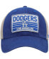 Men's Royal Los Angeles Dodgers Four Stroke Clean Up Trucker Snapback Hat