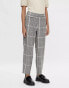 Фото #2 товара Object tailored trouser co-ord in grey check - GREY