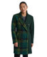 ფოტო #1 პროდუქტის Women's Flat Boucle Mixed Media Coat