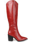 ფოტო #2 პროდუქტის Women's Daria Extra Wide Calf Western Boots