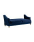 Фото #4 товара 86.6" W Polyester Sorenson Convertible Sofa with Storage