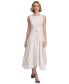 Фото #1 товара Платье женское Calvin Klein в полоску с подолом в виде платка