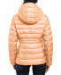 Фото #2 товара Women's Hooded Packable Down Shine Puffer Coat, Created for Macy's
