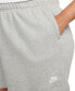 ფოტო #5 პროდუქტის Plus Size Sportswear Club Fleece Mid-Rise Pull-On Shorts