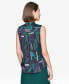 Women's Printed Sleeveless Blouse