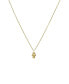 ფოტო #1 პროდუქტის Diamond Hamsa 14K Yellow Gold Necklace