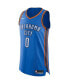 Фото #3 товара Men's Russell Westbrook Blue Oklahoma City Thunder Authentic Player Jersey - Icon Edition