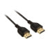 Фото #1 товара InLine 4K (UHD) Superslim HDMI Kabel, schwarz - 1,8m