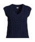 Women's Cable Vest Sweater