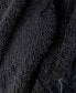 ფოტო #9 პროდუქტის Men's Grainy Polyurethane Leather Hooded Jacket with Faux Shearling Lining
