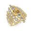 Perfect Illusion Sparkling Gold Plated Ring JUBR03369JWYG