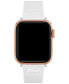 Petit Pique White Silicone Strap for Apple Watch® 38mm/40mm