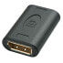 Фото #3 товара Lindy Premium DisplayPort Coupler - DisplayPort - DisplayPort - Black