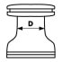 Фото #3 товара PLASTIMO 64 A Winch Rubber Moulding Flange