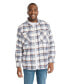 ფოტო #1 პროდუქტის Mens Levi Check Overshirt Jacket Big & Tall