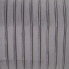 Bench 129 x 45,5 x 48 cm Synthetic Fabric Grey Metal